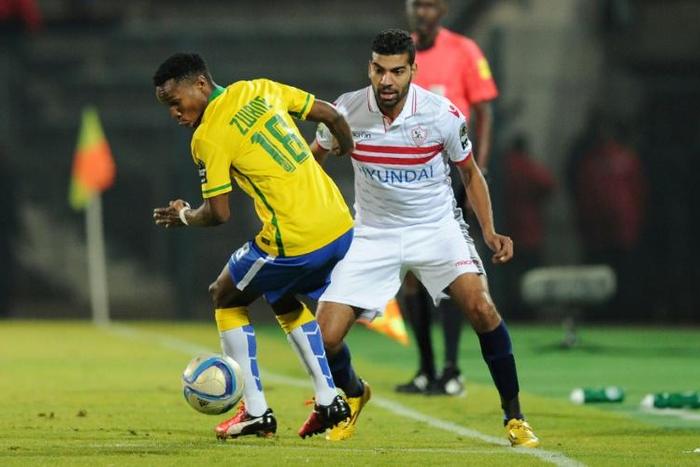 Midfielder Themba Zwane has scored six goals for Mamelodi Sundowns in the CAF Champions League this season