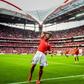 Haris Seferovic scored twice as Benfica sealed the Portuguese title at home against Santa Clara