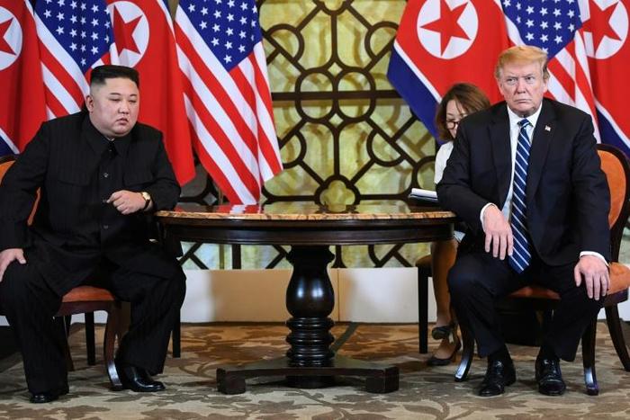 The talks between Trump and Kim last week finished abruptly after the pair failed to reach an agreement