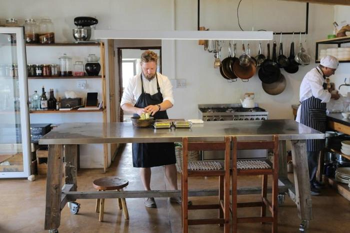 Chef Kobus van der Merwe says working at Wolfgat, the newly-minted Restaurant of the Year, is sometimes like 'cooking in a disaster area'