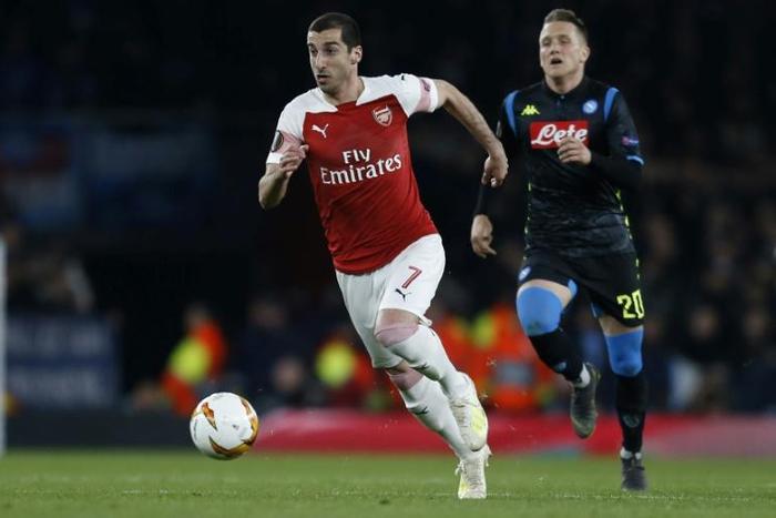 Arsenal's Armenian midfielder Henrikh Mkhitaryan will miss the Europa League final over safety fears