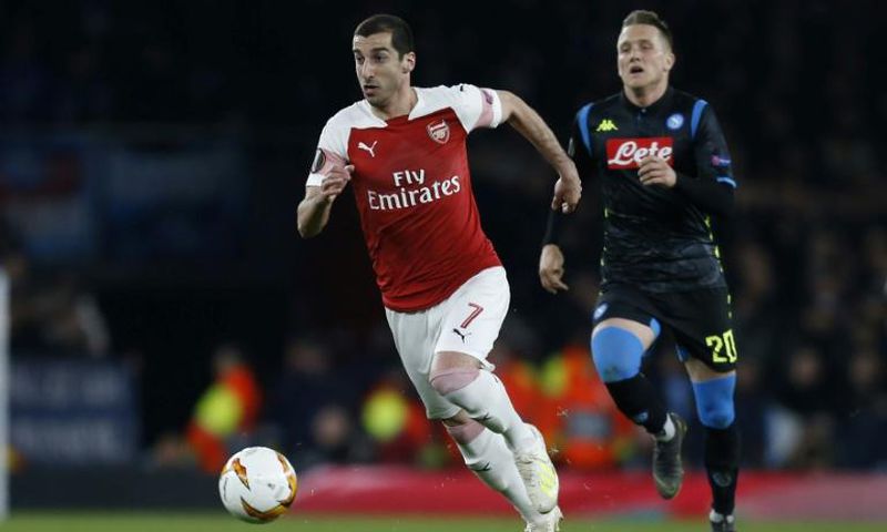 Arsenal's Armenian midfielder Henrikh Mkhitaryan will miss the Europa League final over safety fears