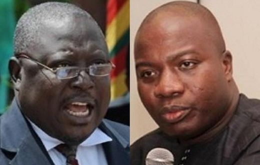 Mahama Ayariga and Martin Amidu