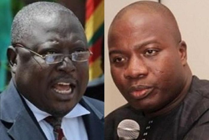 Mahama Ayariga and Martin Amidu