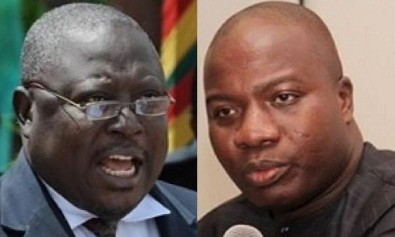 Mahama Ayariga and Martin Amidu