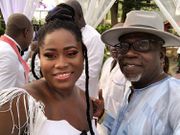 Lydia Forson and Fred Amugi