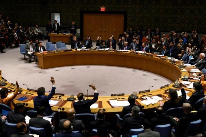 Russia and China in February vetoed at the UN Security Council a US resolution demanding unimpeded deliveries of humanitarian aid to Venezuela and new presidential elections