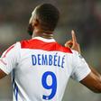 Vintage goal: Moussa Dembele celebrated after giving Lyon victory in Bordeaux