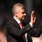 Hands up: Ole Gunnar Solskjaer's Manchester United were thrashed 4-0 by Everton