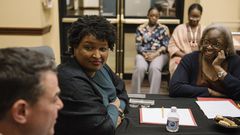 For Stacey Abrams, a Date With History -- or at Least the People Who Write It