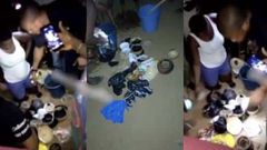 3 female university students caught performing rituals at T-junction at 2 a.m. (Video)