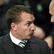 Brendan Rodgers (left) will be hoping to help out old club Liverpool when his Leicester side face Pep Guardiola's (right) Manchester City