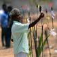 Members of the 2.5-million-strong Tamil community mourned their war dead on Saturday