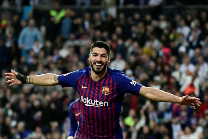 Barcelona forward Luis Suarez returns to the Santiago Bernabeu to take on Real Madrid just days after knocking them out of the Copa Del Rey with a double in a 3-0 win