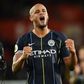 Working his way back: Manchester City defender Vincent Kompany is determined to return from injury in time to play his part in the club's bid for silverware this season