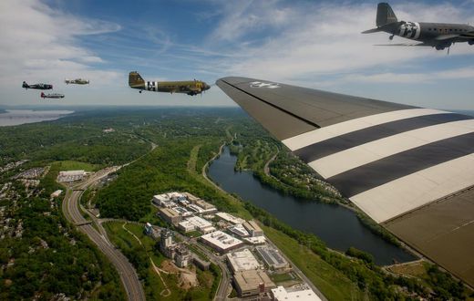 D-Day Squadron Takes to the Skies, 75 Years Later