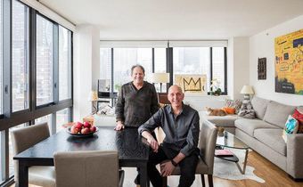 A pied-à-terre becomes home