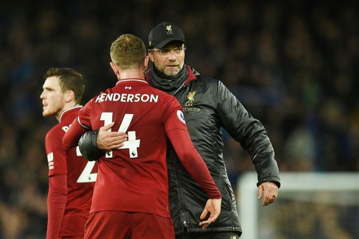 Jurgen Klopp saw his Liverpool side held 0-0 at Everton to fall behind Manchester City in the Premier League title race