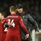 Jurgen Klopp saw his Liverpool side held 0-0 at Everton to fall behind Manchester City in the Premier League title race
