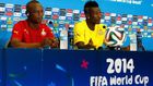 Kwesi Appiah and Asamoah Gyan