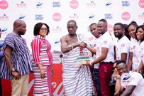 Present at the event were the Member of Parliament for the area, Mavis Hawa Koomson and the Municipal Chief Executive Officer, Micheal Mensah.