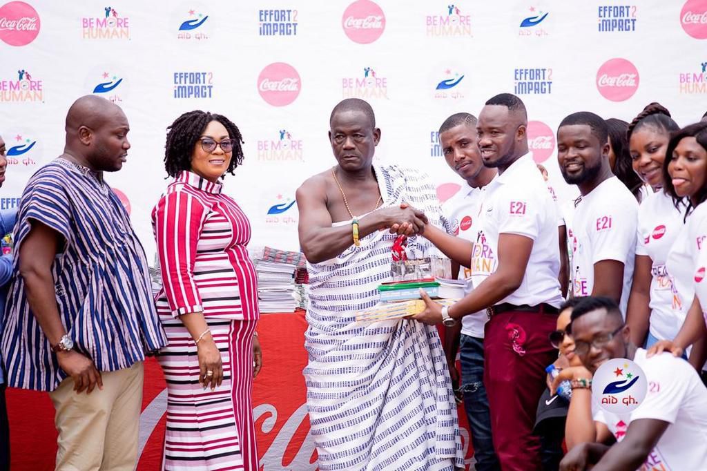 Present at the event were the Member of Parliament for the area, Mavis Hawa Koomson and the Municipal Chief Executive Officer, Micheal Mensah.