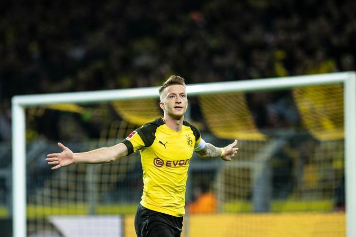 Marco Reus will be missing with injury when the league leaders play the Bundesliga's bottom side on Monday