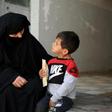 Hasna Dbeis spent four years in regime prisons, where she gave birth to her son Mohammad