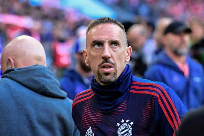 Franck Ribery was ruled out of a cup game in midweek with a muscular problem
