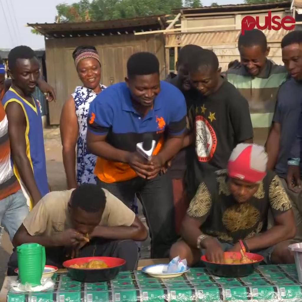 Any Challenger - Konkonte eating challenge