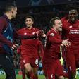 Liverpool midfielder Xherdan Shaqiri revealed tears flowed after their stunning win over Barcelona