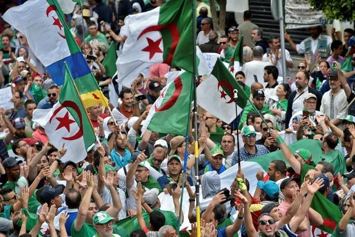 Algerian protesters want allies of ousted president Abdelaziz Bouteflika to step down before elections are held