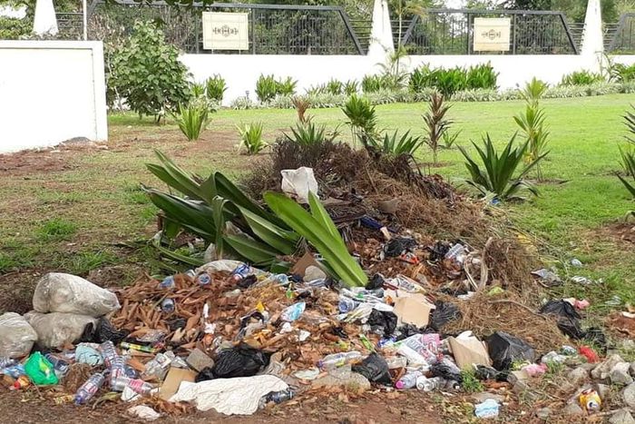 Filth engulfs Jubilee House