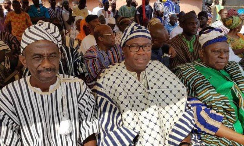 Asiedu Nketia with Ofosu Ampofo