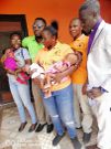 Gifty Hammond donates to orphanages