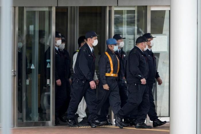 Ghosn sparked some derision after walking out of a Tokyo jail disguised as a workman