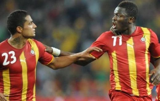 Muntari and KP Boateng