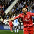 Karim Benzema was on target again for Real