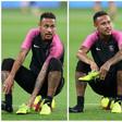 Paris Saint-Germain's Brazilian forward Neymar, pictured in January, has paid a visit to football legend Pele, in hospital in Paris