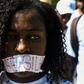 Protesters took to the streets of Port-au-Prince, Haiti on May 26, 2019 to denounce a recent spate of gang rapes