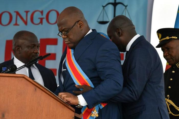 Felix Tshisekedi must negotiate numerous tough challenges -- notably a swathe of strikes -- as he treads a political tightrope following his hotly contested election