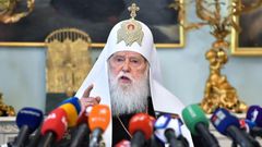 Honorary Patriarch Filaret, 90, accused the young head of the newly created united church of reneging on an agreement to share power
