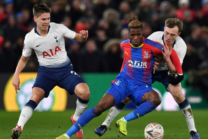 Wilfried Zaha has been hit with a ban for improper conduct