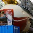 A submarine under construction at Naval Group's Cherbourg yard. The French firm won the contract to build 12 new attack-class subs for Australia