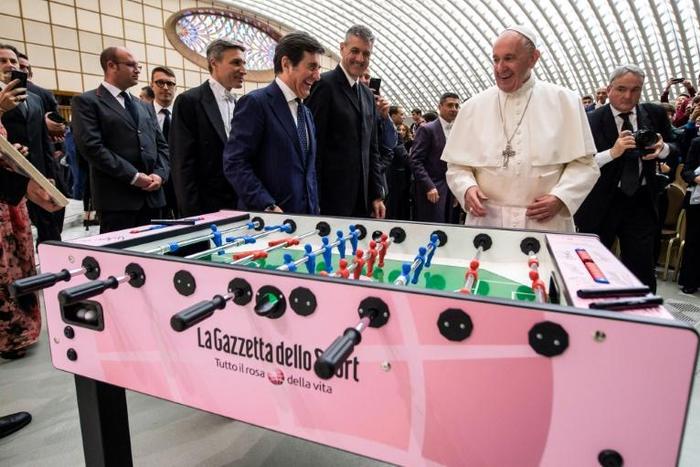 The pope is an ardent supporter of Buenos Aires club San Lorenzo