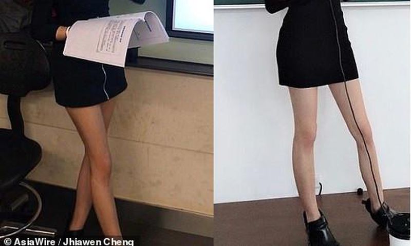 Students simply can’t concentrate when this sexy lecturer steps in the lecture hall
