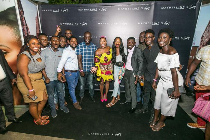 Maybelline and DJ Cuppy light up Accra with an exciting makeup event