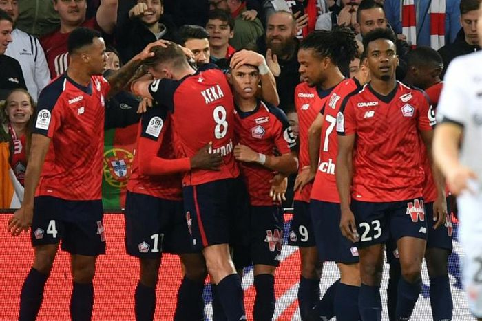 A second-half own goal was enough for Lille to move eight points clear in second place