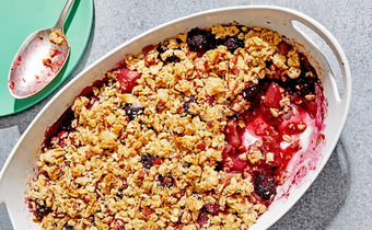 Vegan Blackberry And Pear Crisp Recipe