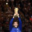 Argentina, Paraguay and Uruguay had already submitted a joint bid to host the World Cup in 2030 (trophy pictured with French goalkeeper Hugo Lloris in September 2018), but those countries' presidents agreed to Chile's participation in the bid